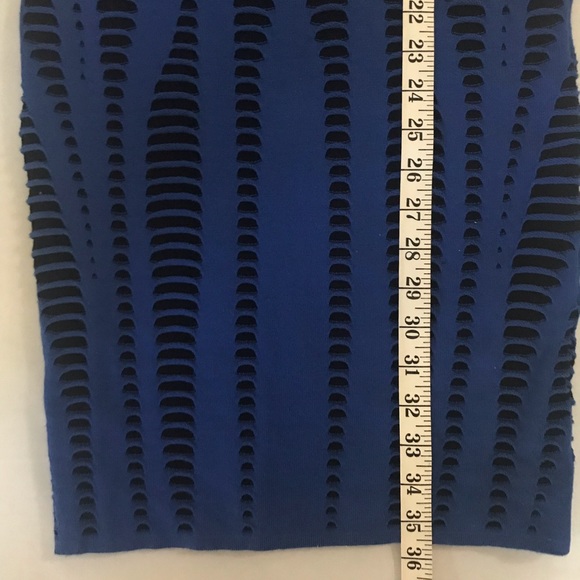 RVN one-of-a-kind XS dress Slit Textured Stretchy - Picture 3 of 5